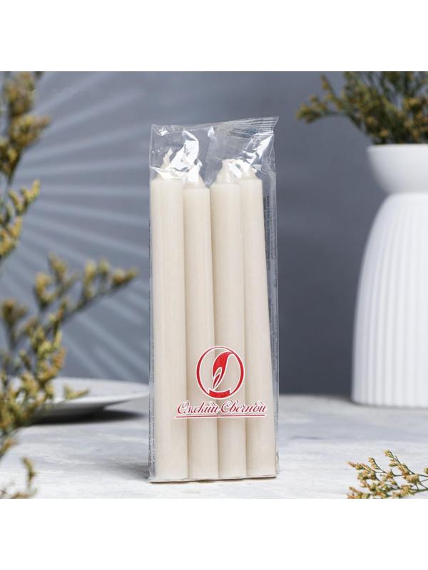 Набор свечей хозяйственных, 4 шт, 1,8х17,5 см, 5 ч