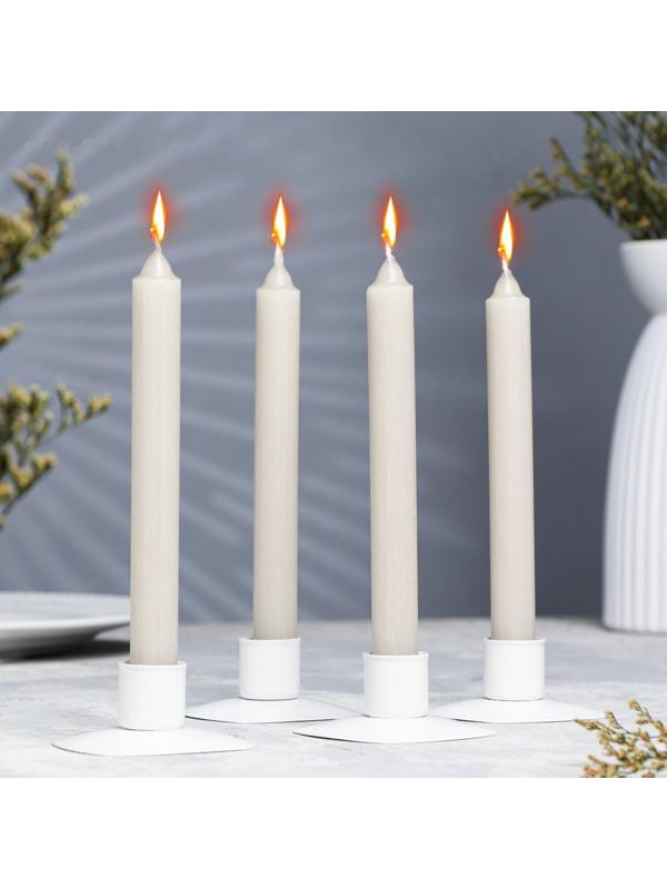Набор свечей хозяйственных, 4 шт, 1,8х17,5 см, 5 ч