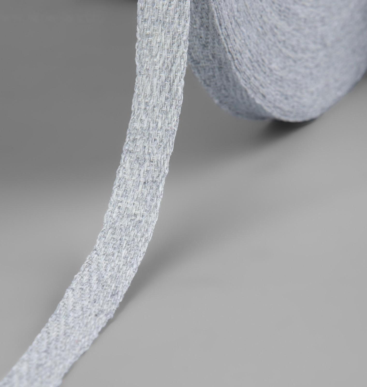 Лента киперная, 10 мм, 50 ± 1 м, плотность 3,33 гр/м, цвет серый