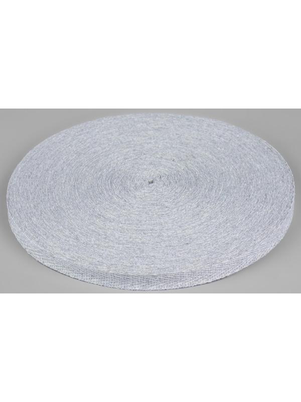 Лента киперная, 10 мм, 50 ± 1 м, плотность 3,33 гр/м, цвет серый