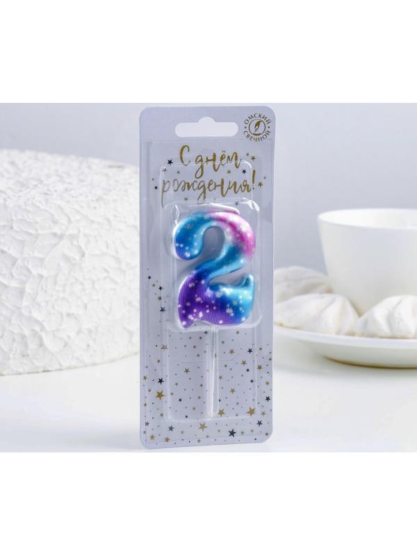 Свеча для торта цифра 