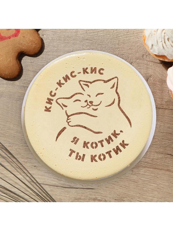 Трафарет для выпечки «Котики» 19.5 × 17 см