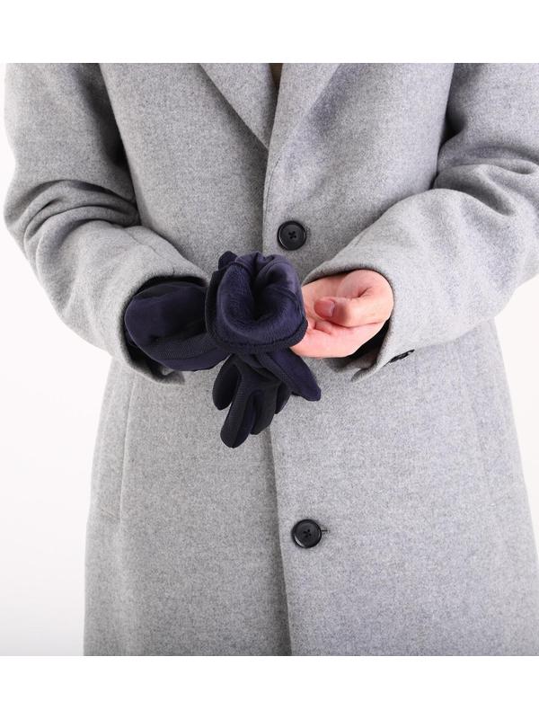 Перчатки мужские, безразмерные, без утеплителя, цвет синий