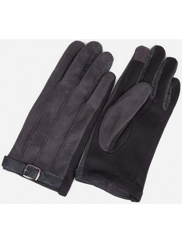 Перчатки мужские, безразмерные, без утеплителя, цвет серый