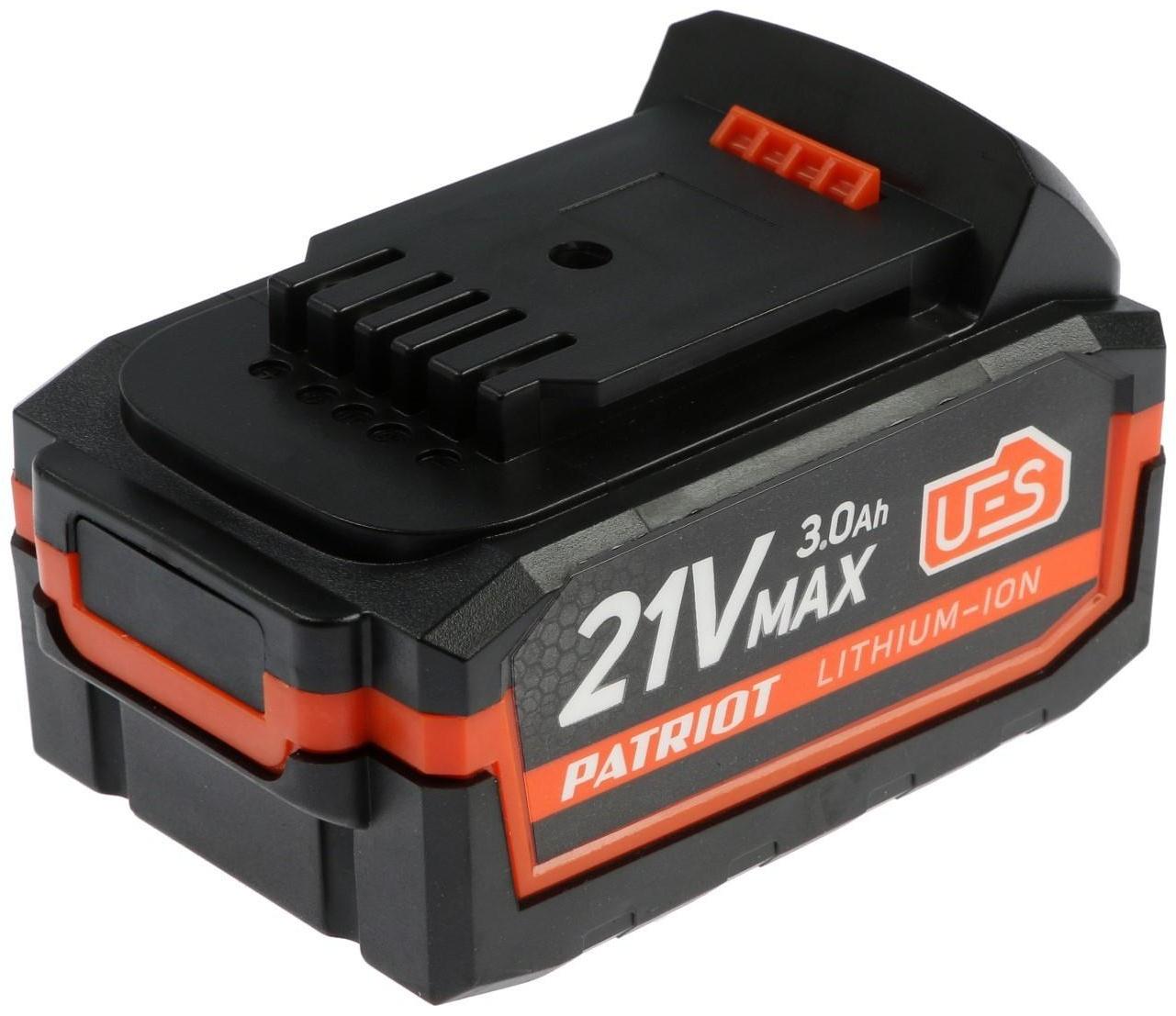 Аккумулятор PATRIOT PB BR 21V, 21 В, Li-ion, 3 Aч, UES, тонкая зарядка