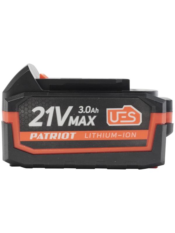 Аккумулятор PATRIOT PB BR 21V, 21 В, Li-ion, 3 Aч, UES, тонкая зарядка