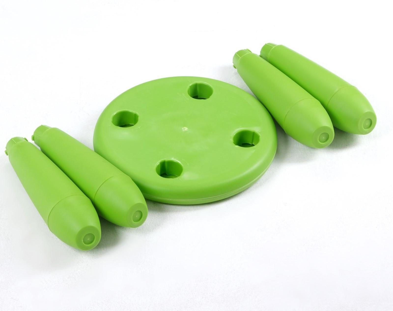 Табурет детский пластиковый, LXS-302, Зеленый