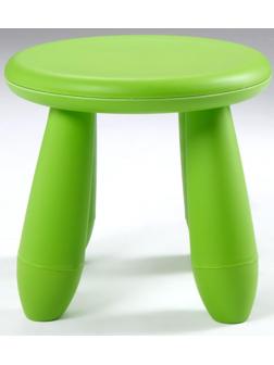 Табурет детский пластиковый, LXS-302, Зеленый