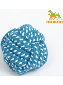 Мячик из каната, до 50 г, 6 см, синий
