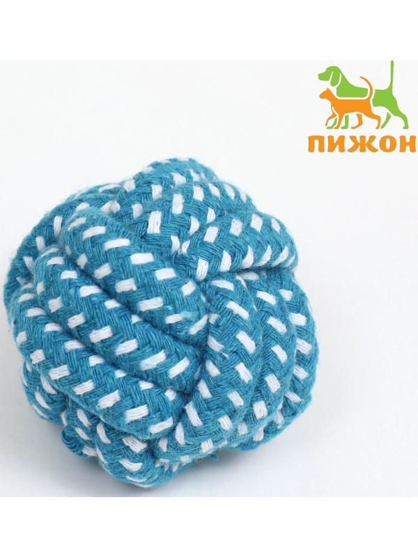 Мячик из каната, до 50 г, 6 см, синий