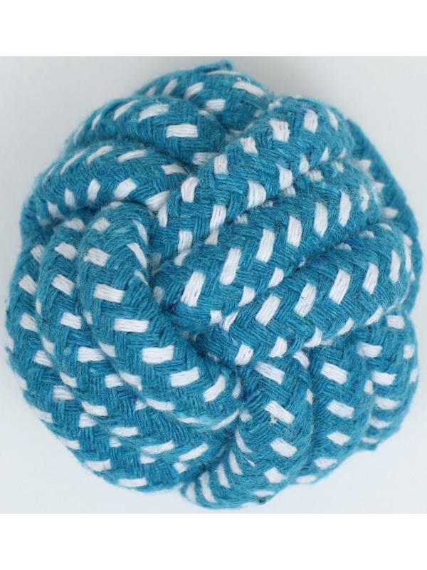 Мячик из каната, до 50 г, 6 см, синий