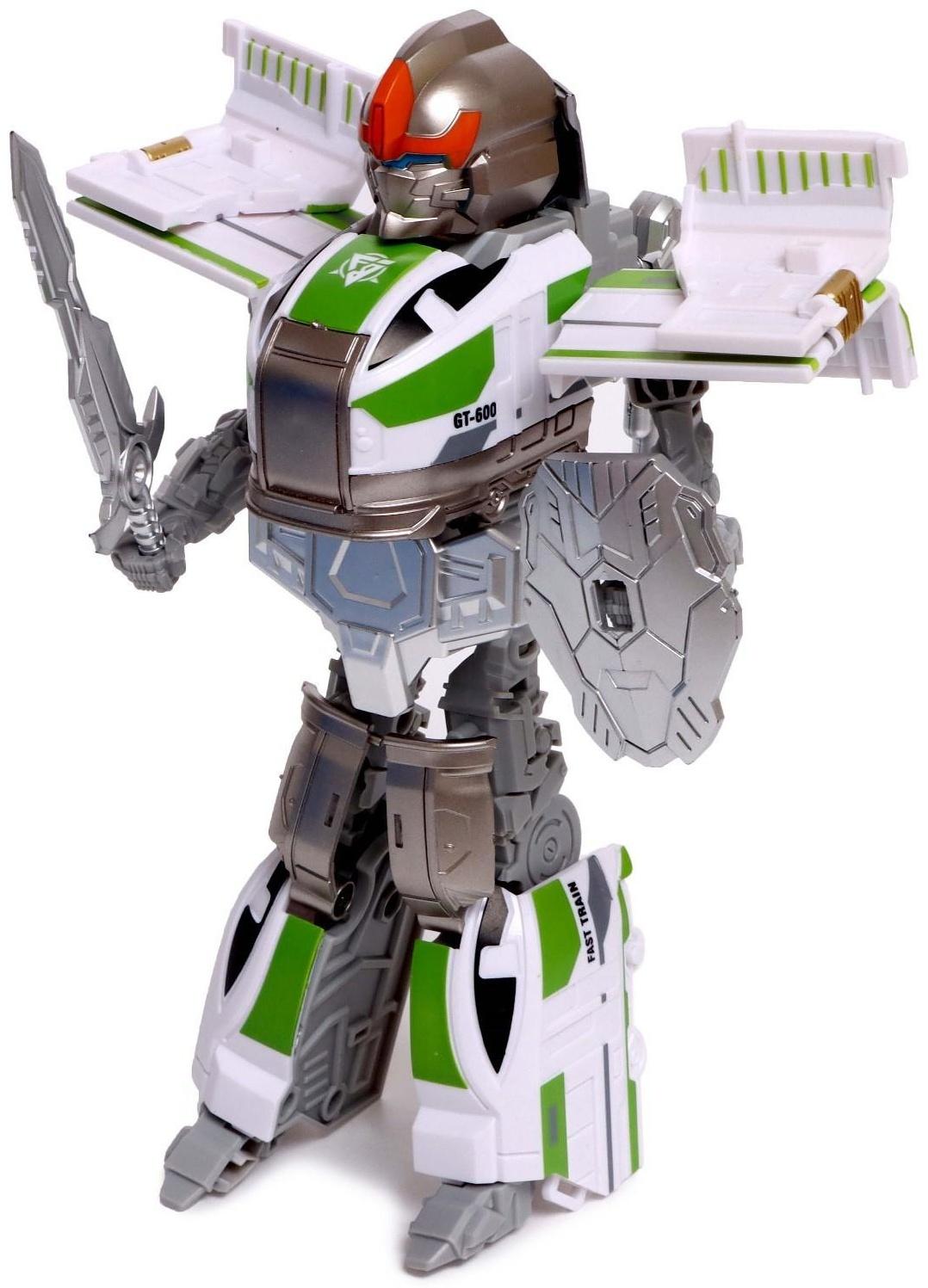 Робот «Поезд», трансформируется, МИКС