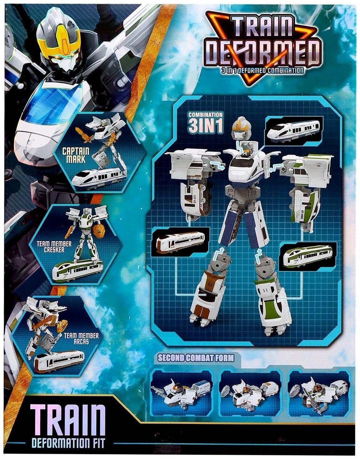 Робот «Поезд», трансформируется, МИКС