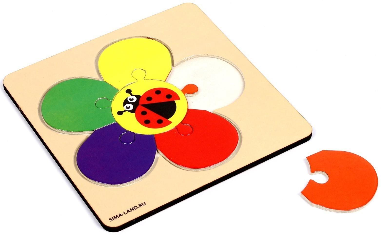 Пазл «‎Цветочек»‎