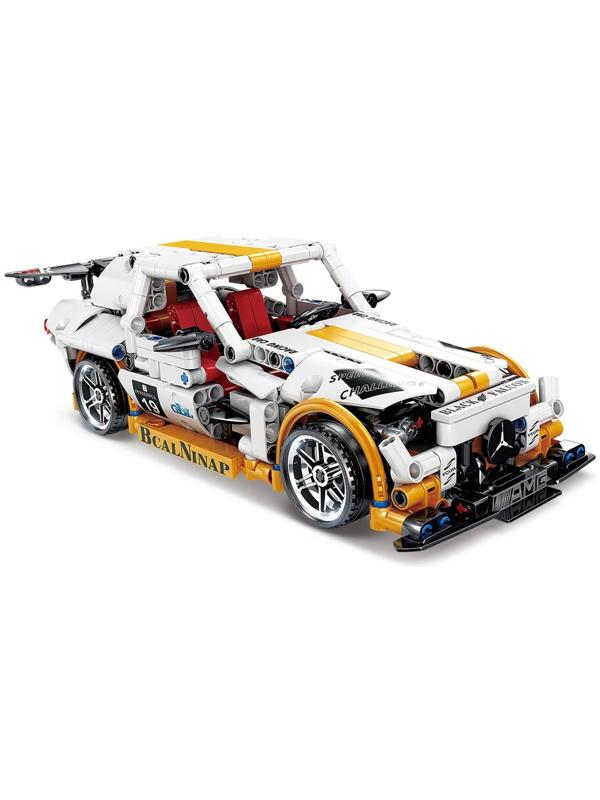 Конструктор инерционный «Спорткар», коллекционная модель, 572 детали