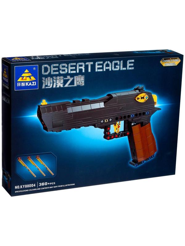 Конструктор Kazi Оружие «Пистолет DESERT EAGLE» KY88003 / 360 деталей