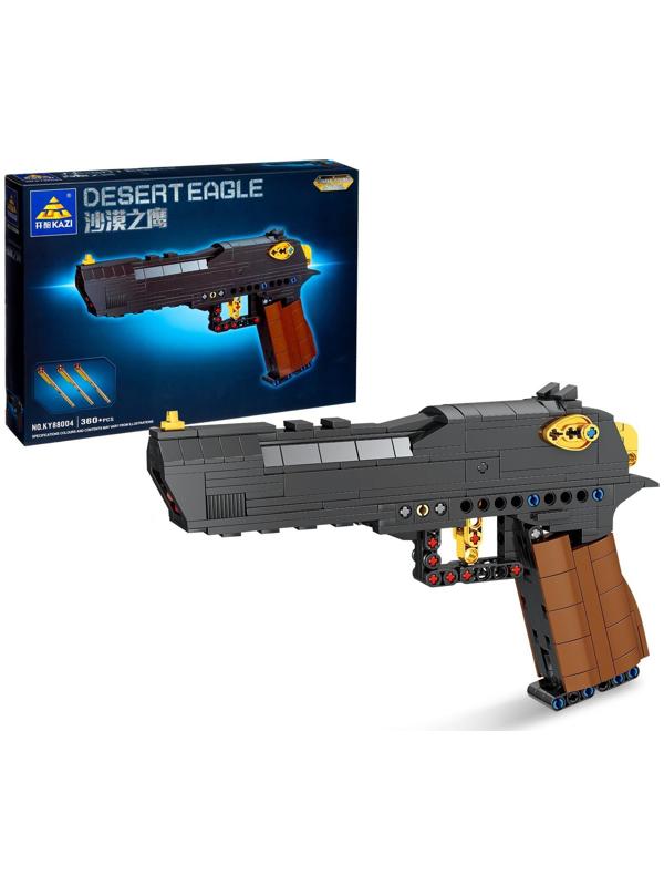 Конструктор Kazi Оружие «Пистолет DESERT EAGLE» KY88003 / 360 деталей