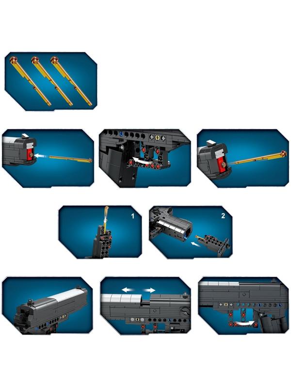 Конструктор Kazi Оружие «Пистолет BERETTA 92» KY88001, 353 деталей