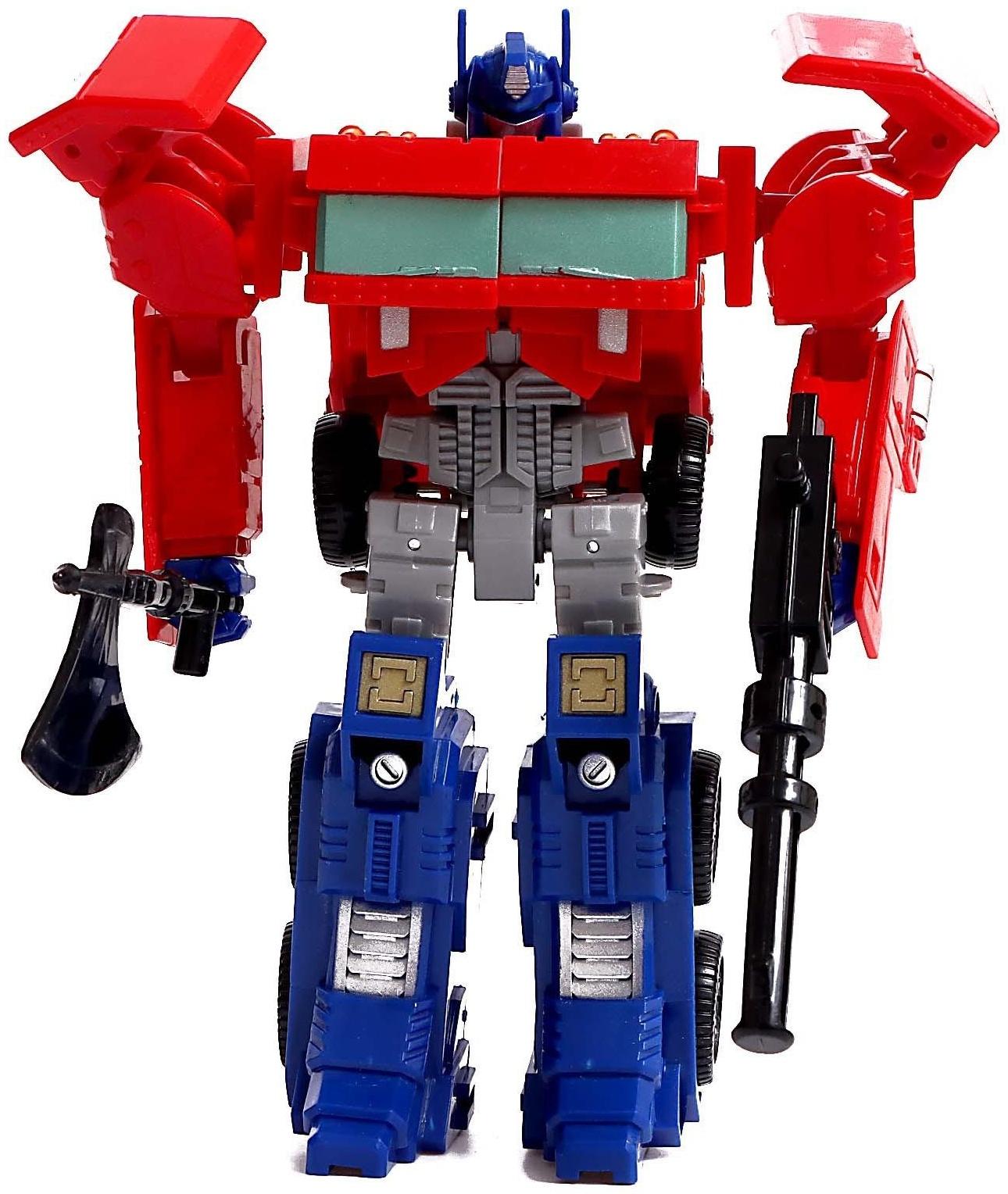 Робот «Лидер автоботов», трансформируется
