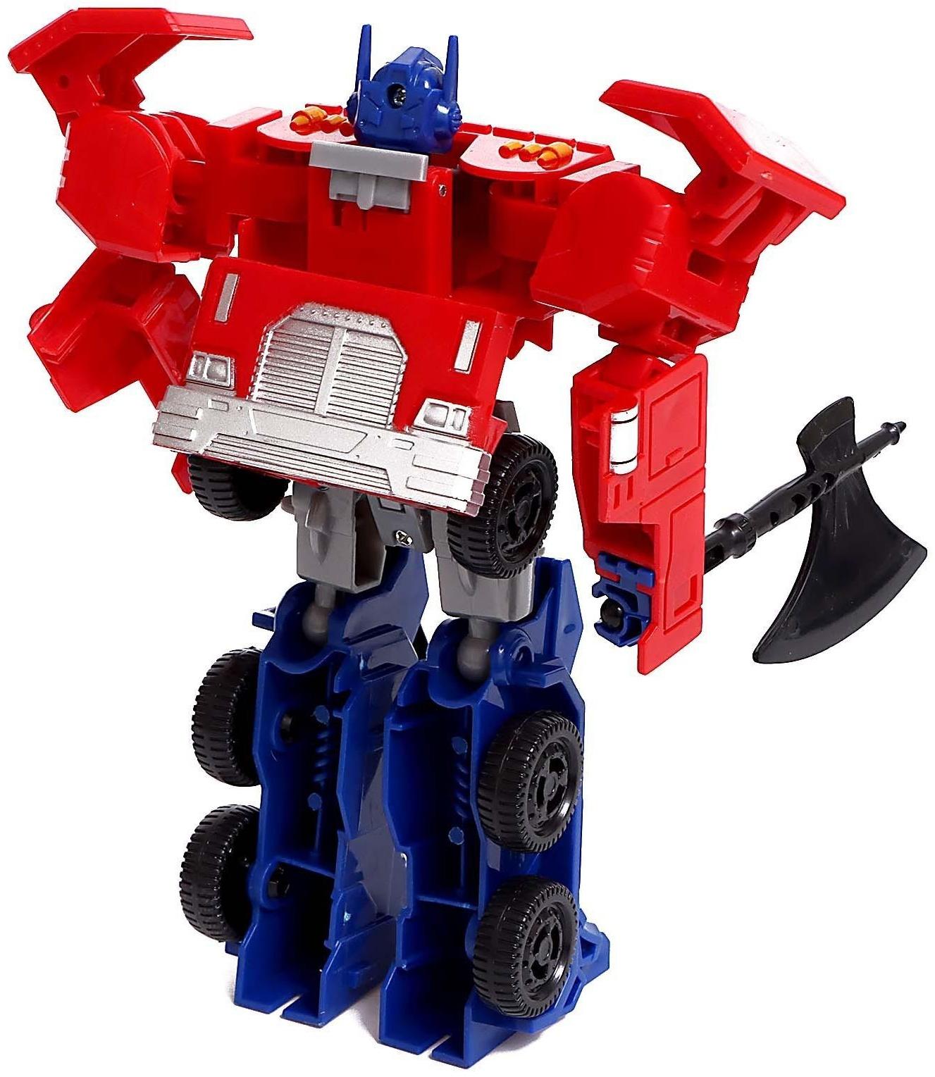 Робот «Лидер автоботов», трансформируется