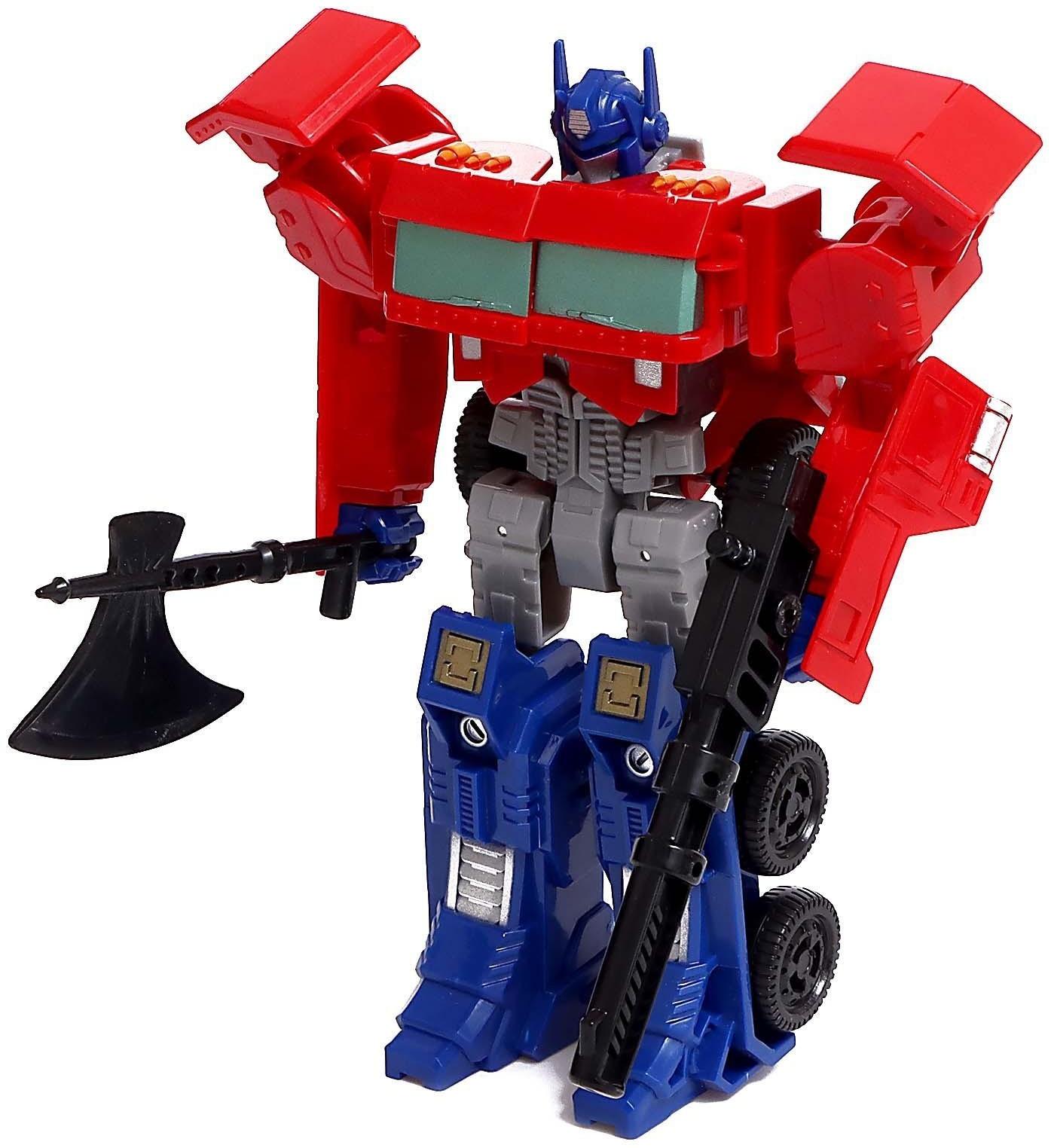 Робот «Лидер автоботов», трансформируется