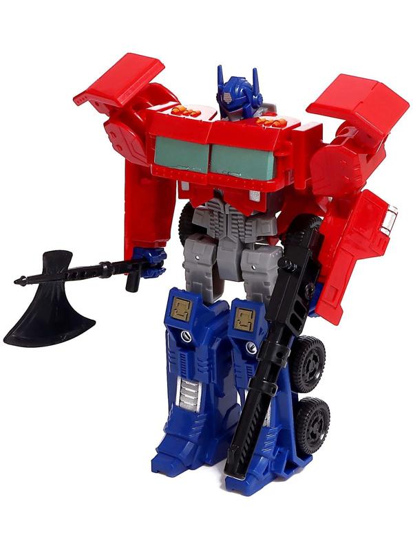 Робот «Лидер автоботов», трансформируется