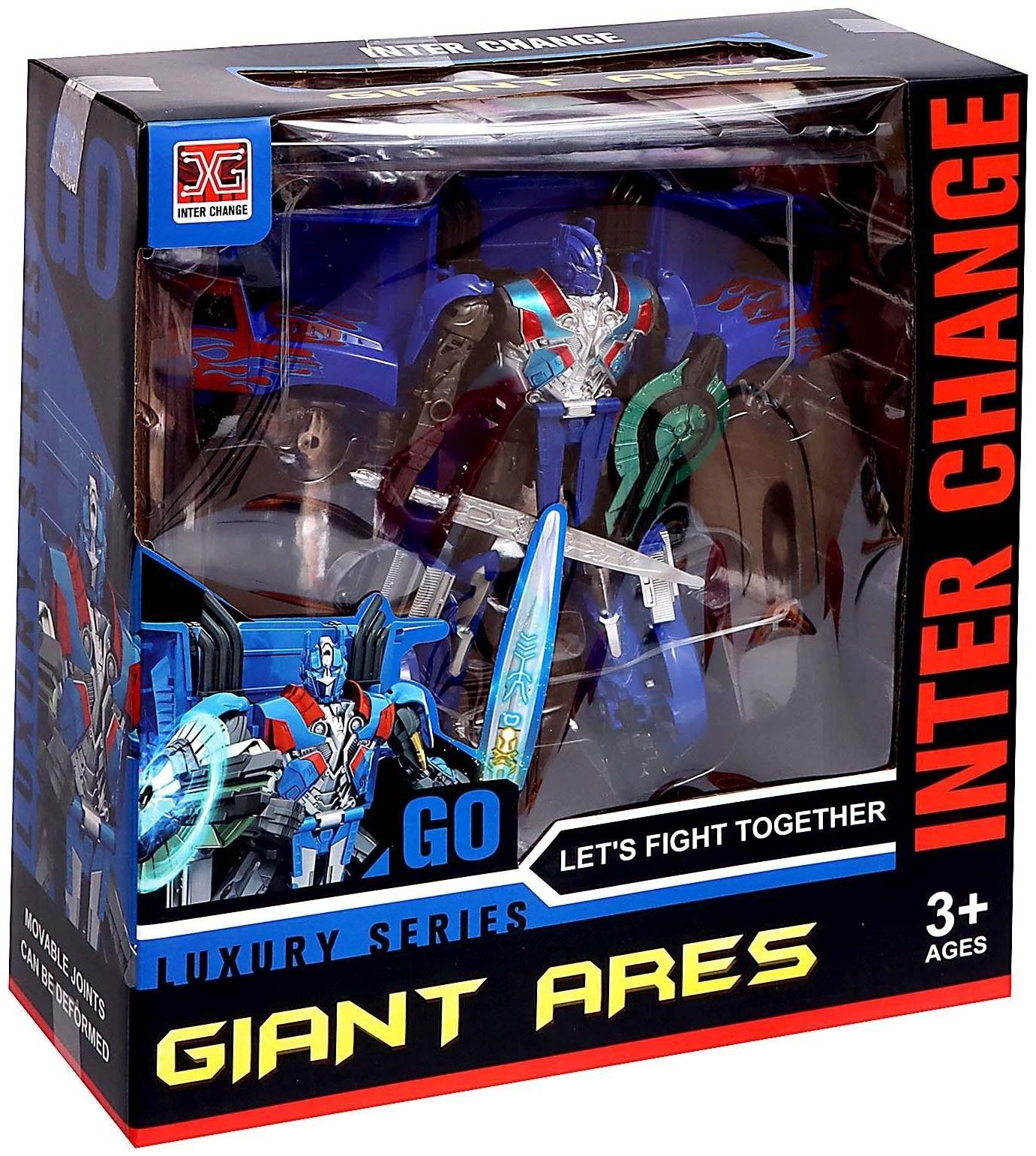 Робот «Предводитель», трансформируется