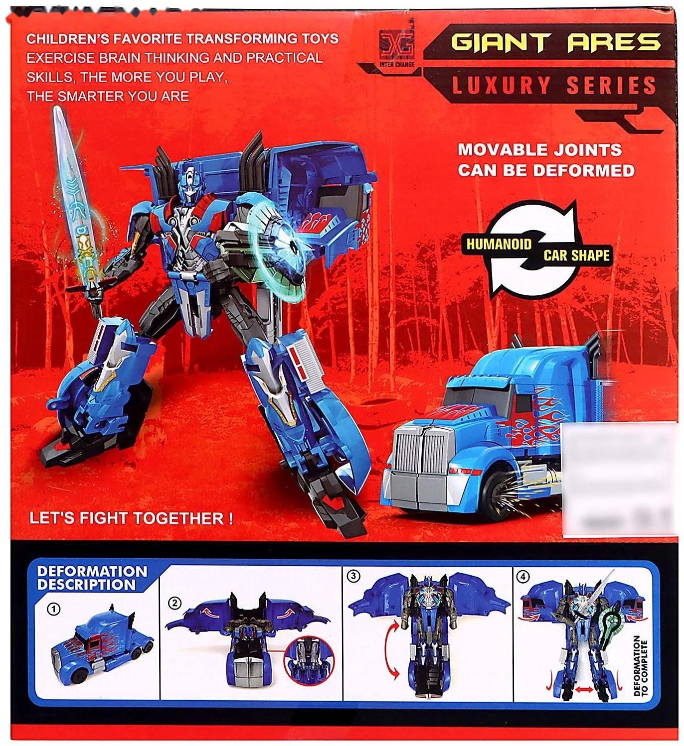 Робот «Предводитель», трансформируется