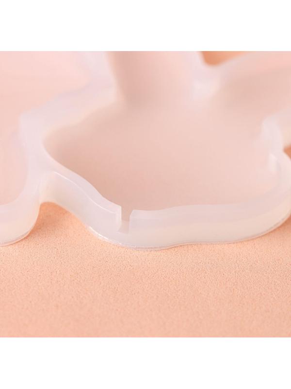 Форма для леденцов Доляна «Заяц»,13×7,5×0,7 см, 3 ячейки