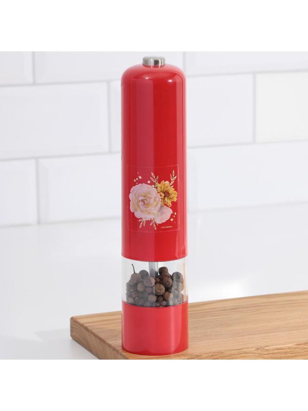 Мельница электрическая для специй «С 8 марта», модель LET-004, 22,3 х 5,2 см