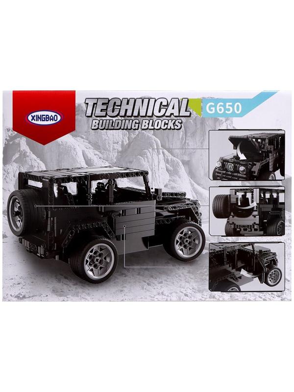 Конструктор радиоуправляемый «Джип Гелик», 651 деталь