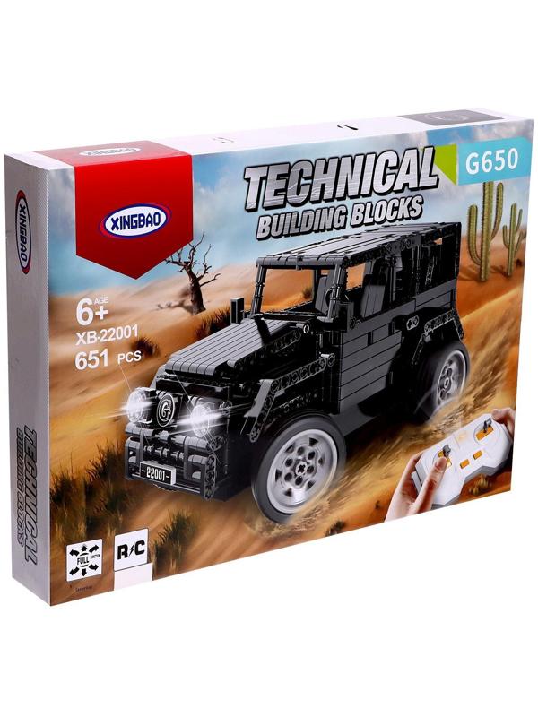 Конструктор радиоуправляемый «Джип Гелик», 651 деталь
