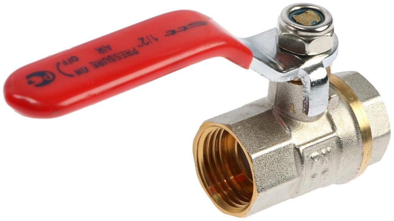 Кран шаровой STT, внутренняя/внутренняя резьба 1/2