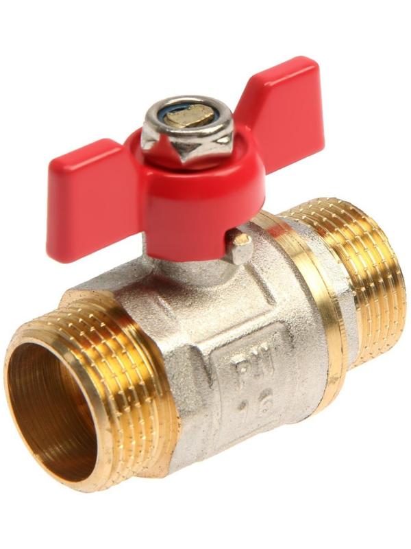 Кран шаровой STT, наружная/наружная резьба 3/4