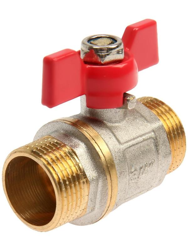 Кран шаровой STT, наружная/наружная резьба 3/4