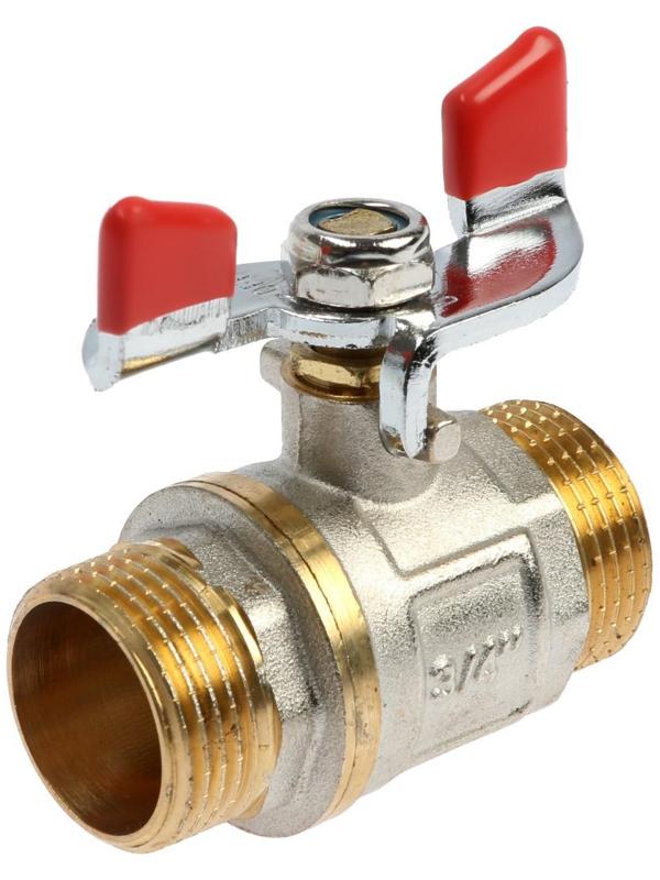 Кран шаровой STT, наружная/наружная резьба 3/4