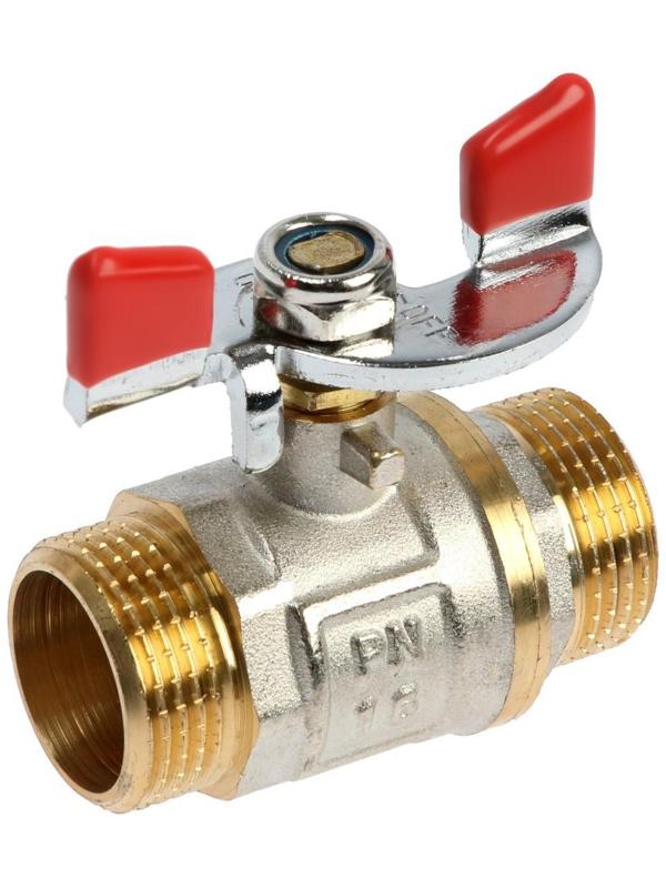 Кран шаровой STT, наружная/наружная резьба 3/4