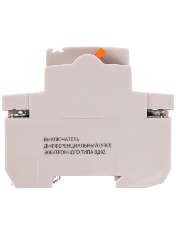 УЗО TDM ВД63, 2п, 63 А, 300 мА, электронное, SQ0220-0024