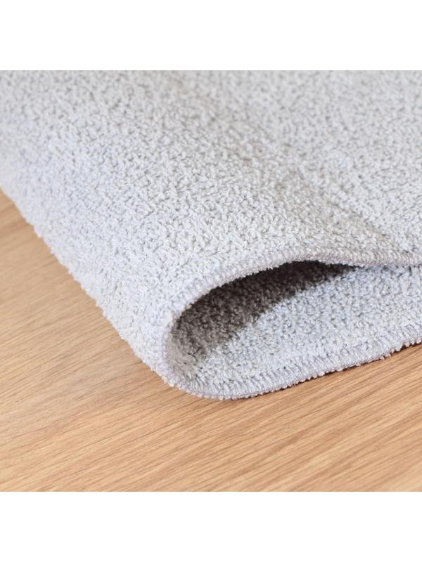 Коврик для сушки посуды Доляна «Лофт», 38×50 см, микрофибра, цвет светло-серый