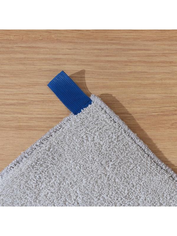 Коврик для сушки посуды Доляна «Лофт», 38×50 см, микрофибра, цвет светло-серый