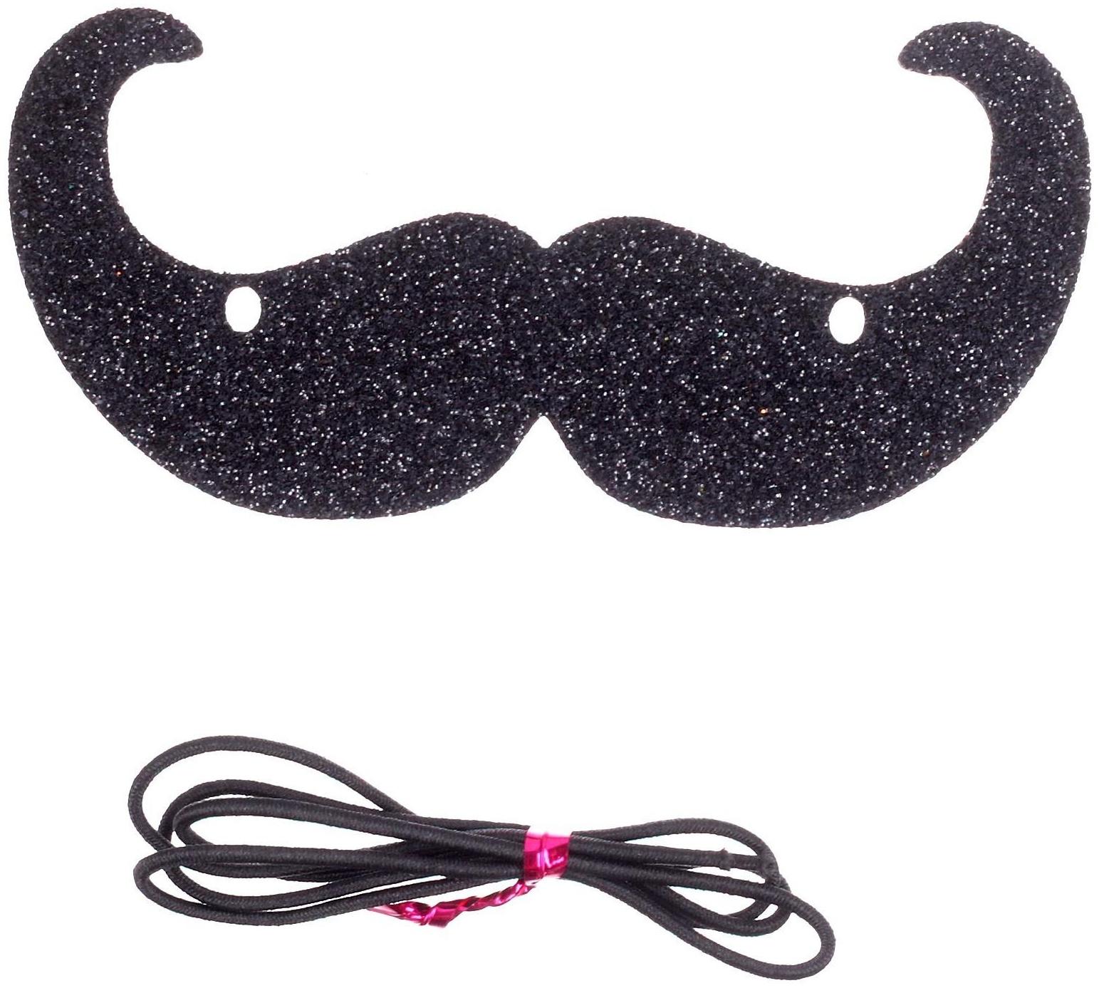 Карнавальные усы на резинке