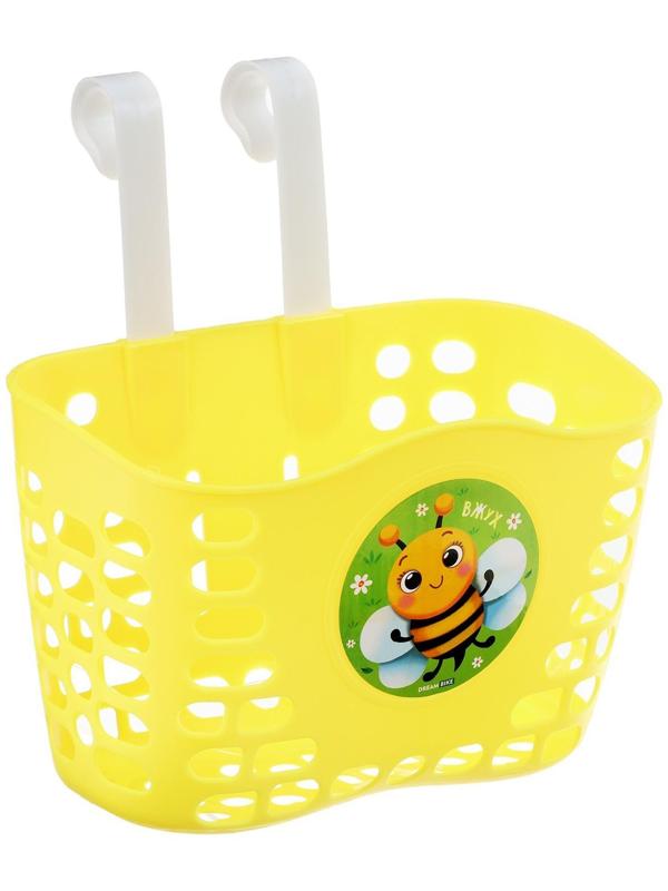 Корзинка детская Dream Bike, цвет желтый