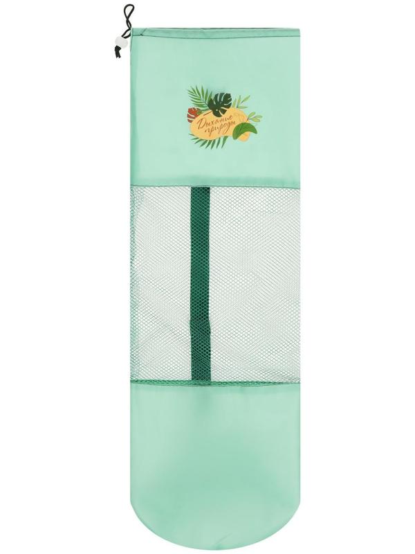 Чехол для йога-коврика «Тропики», цвет зелёный