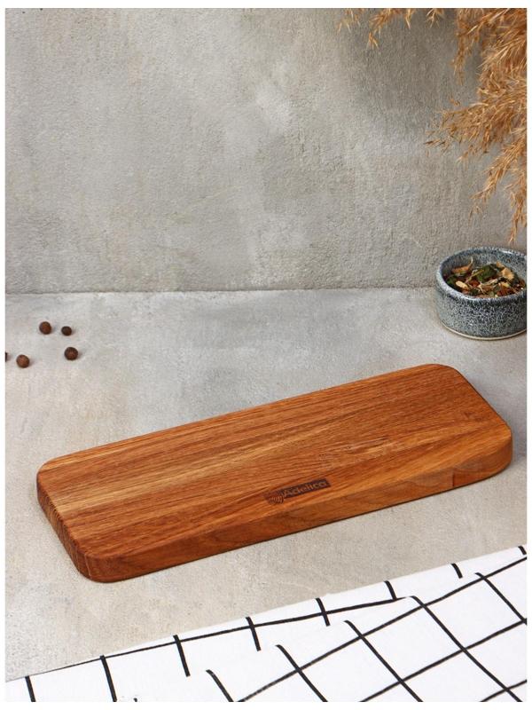 Подставка для столовых приборов и специй «Делия», 28×11×2 см, дуб