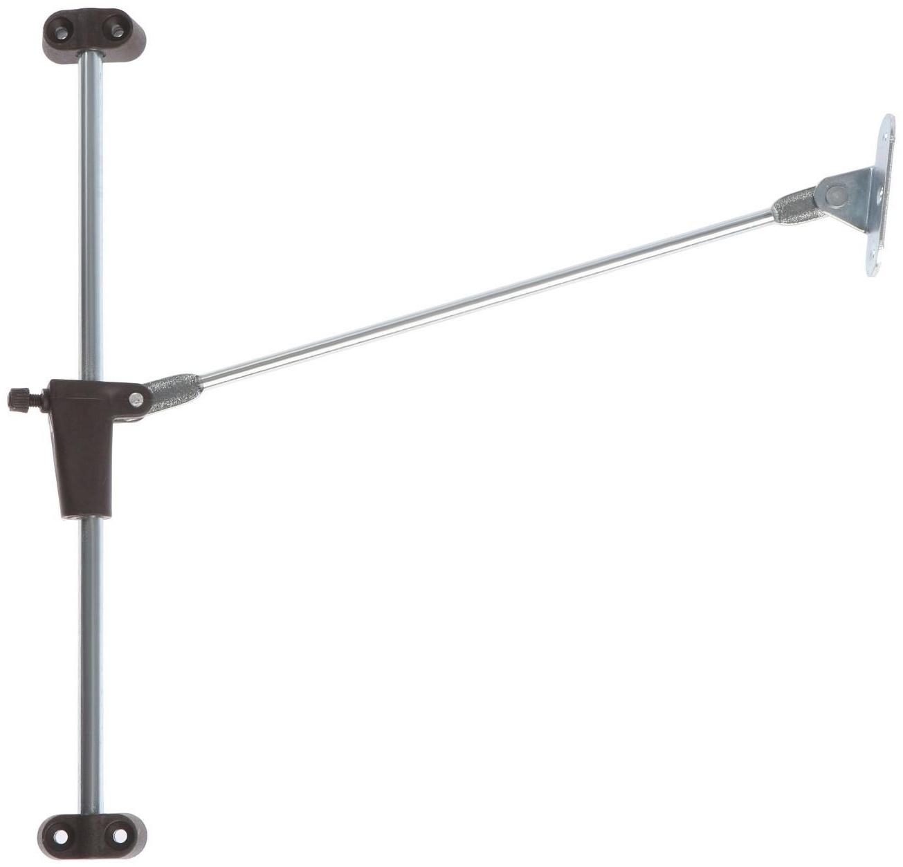 Кронштейн мебельный секретерный, L=250 мм , левый