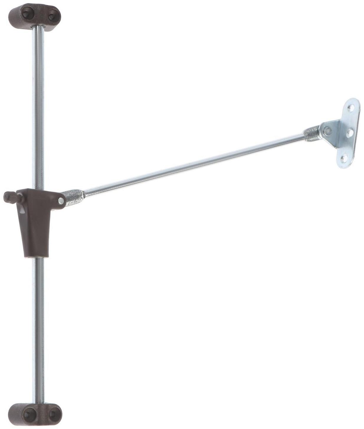 Кронштейн мебельный секретерный, L=250 мм , левый