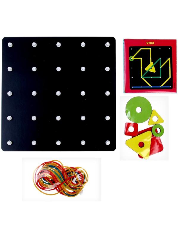 Геоборд с геометрическими фигурами