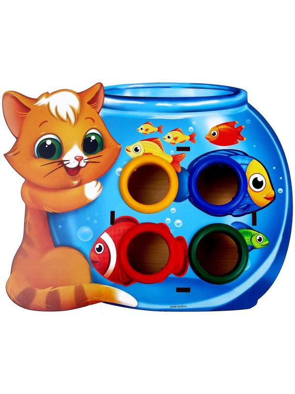 Стучалка «Котик с рыбками»