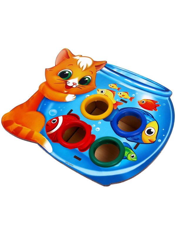 Стучалка «Котик с рыбками»
