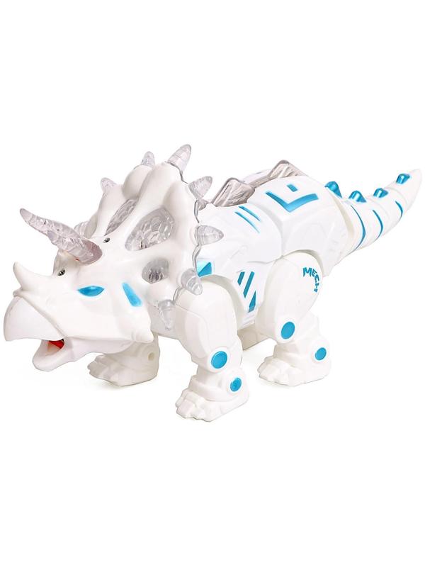 Робот-динозавр Dinorex, световые и звуковые эффекты, пускает дым